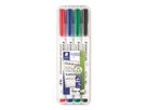 STAEDTLER Whiteboardmarker Lumocolor 301 WP4 1mm sort. 4St.