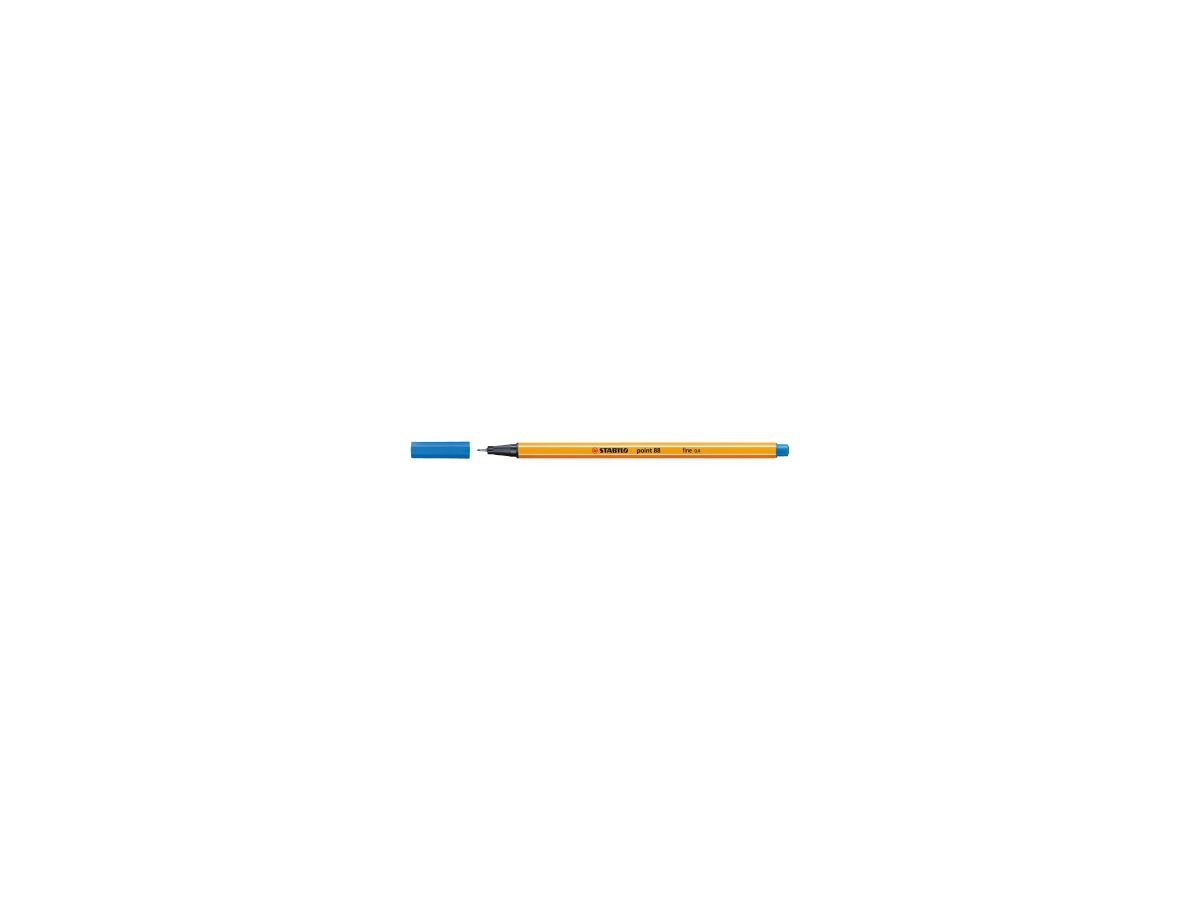 STABILO Fineliner point 88 88/32 0,4mm mittelblau