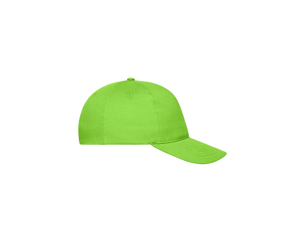 mb 5 Panel Cap Bio Cotton MB6237 lime-green, Größe one size