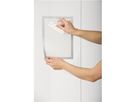 DURABLE Rahmen DURAFRAME SUN 484123 DIN A4 silber 2 St./Pack.
