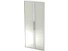 HAMMERBACHER Glastüre 5 OH Glas / Silber