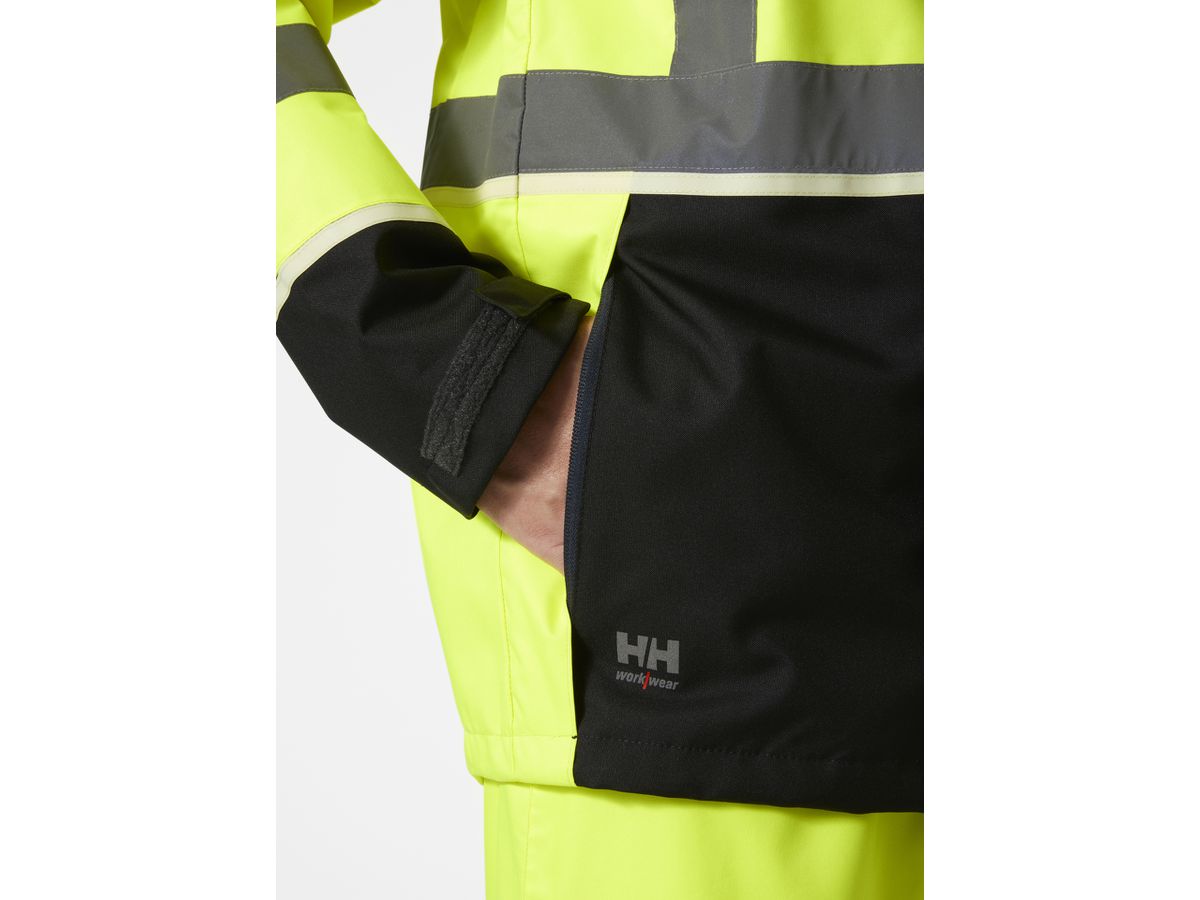 HELLY HANSEN UC-ME Shell Jacke Yellow/Ebony Gr.M