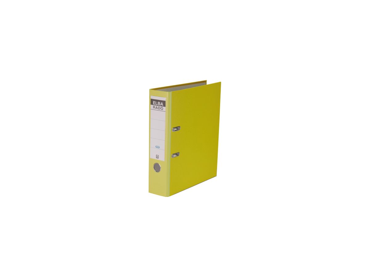 ELBA Ordner Rado Lux brillant 100022613 breit gelb