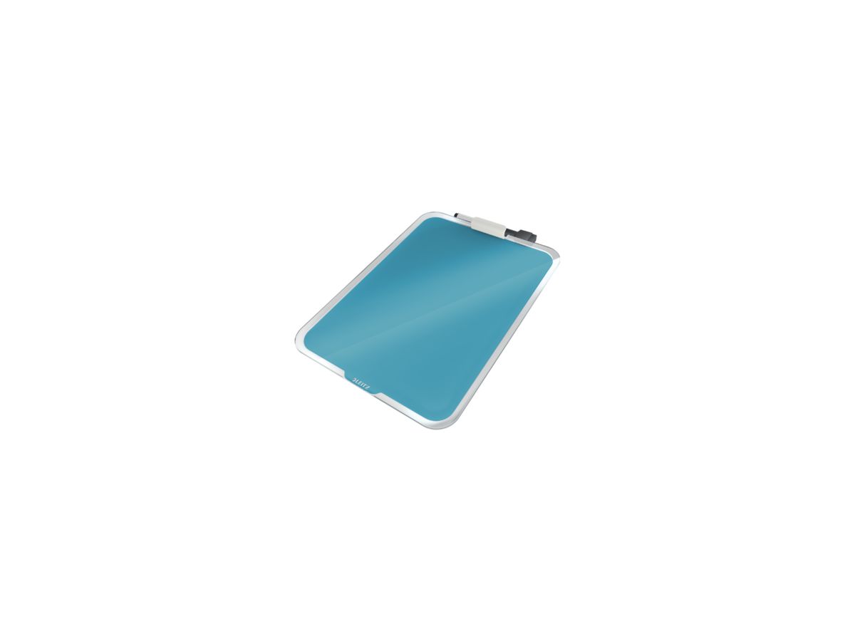 Leitz Desktop-Notizboard Cosy 39470061 216x297mm Glas blau