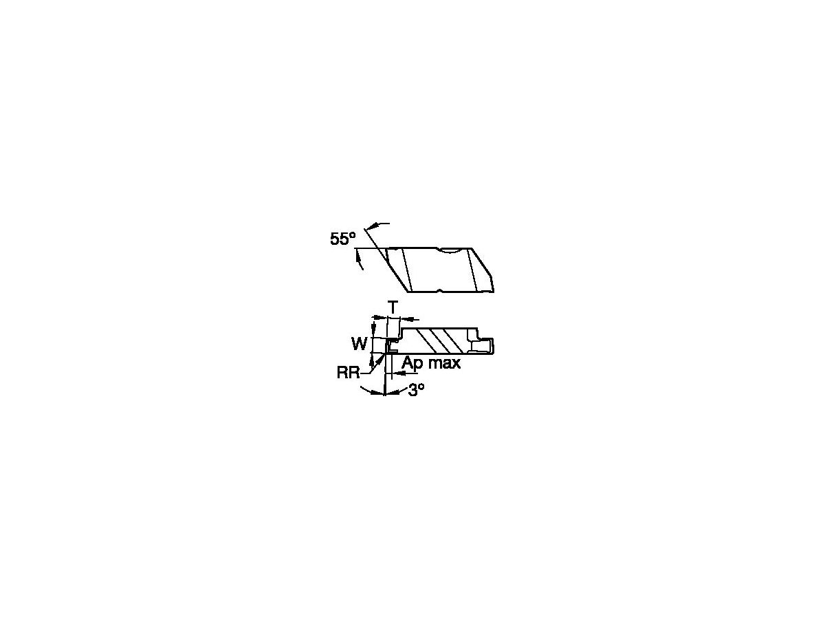 KENNAMETAL NG2M300RKKCU10 TOP NOTCH EINSTECH-WENDEPLATTEN