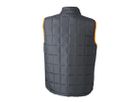 JN Mens Padded Light Weight Vest JN1037 100%PES, carbon/orange, Größe 3XL