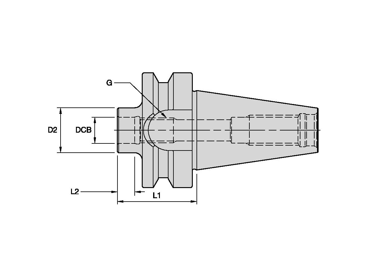 ERICKSON BT30ST12032M BT 30 EINSCHRAUBFRÄSER