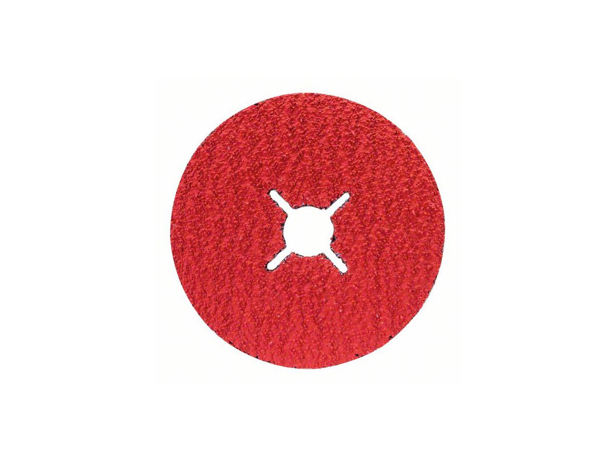 BOSCH Fiberschleifscheibe R780, Best for Metal, 125 mm, K 36