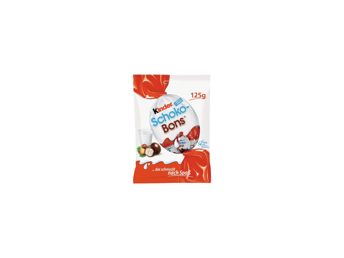 Kinder Schokolade Schoko-Bons 458393 125 g/Pack.