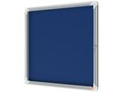 Nobo Schaukasten 1902555 Innen 6xA4 Textilrückwand bl