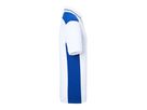 JN Men's Workwear Polo - COLOR - JN858 white/royal, Größe 6XL