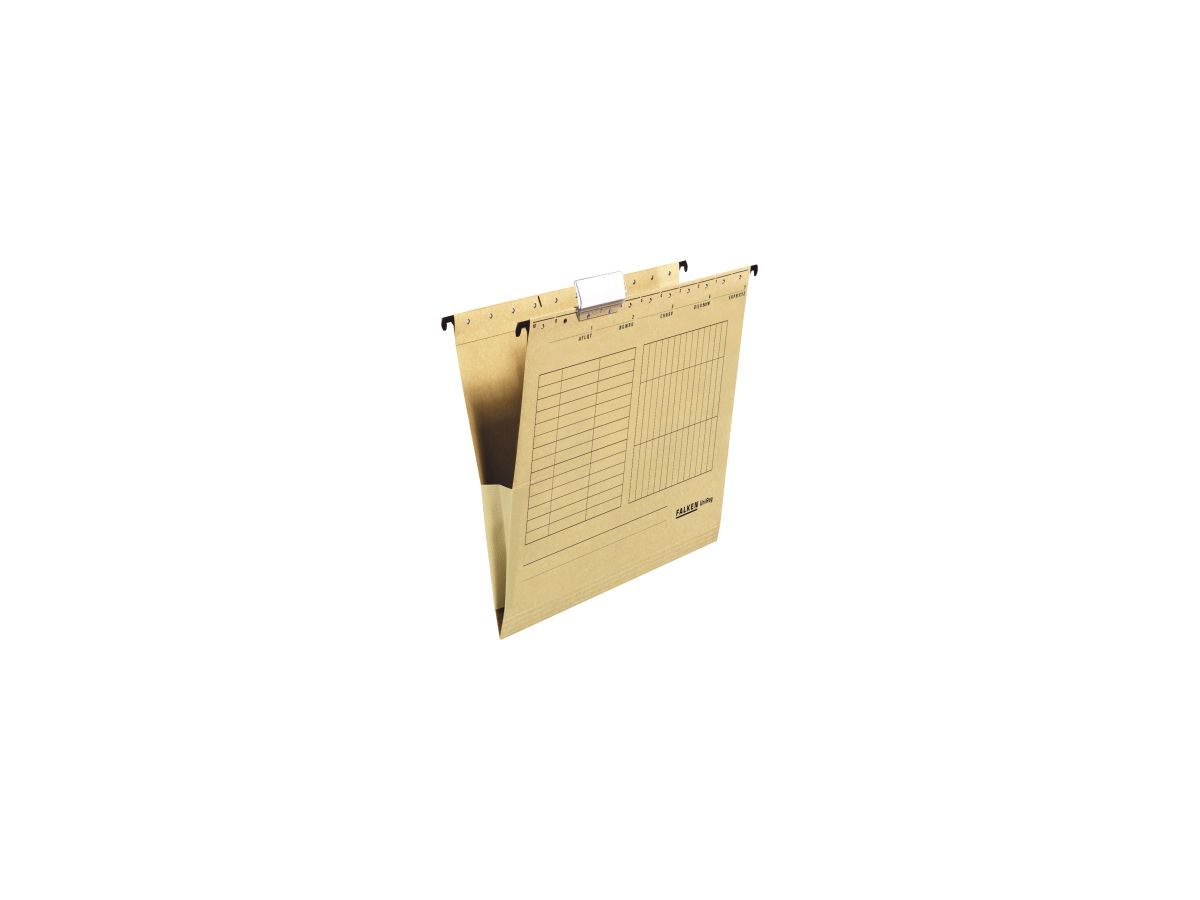 Hängetasche 80004336 braun A4 Leinenfrösche braun