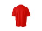 JN Men's Workwear Polo JN830 50%BW/50%PES, red, Größe 6XL
