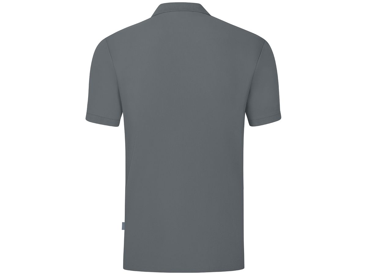 JAKO Polo Organic Herren C6320, Gr. 5XL steingrau