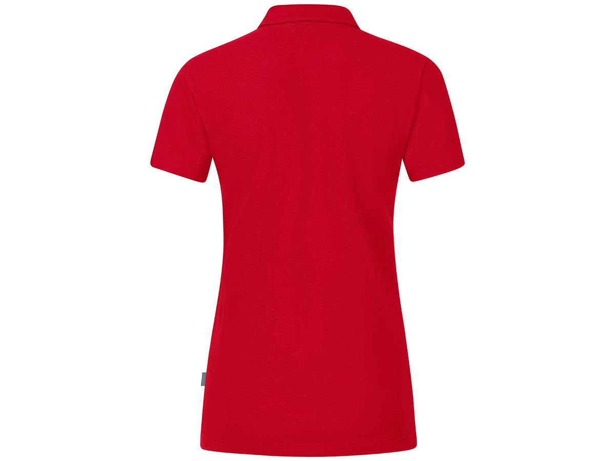 JAKO Polo Organic Stretch Damen C6321, Gr. 46 rot