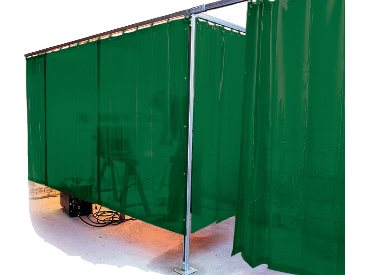 SCHWEISSERVORHANG ROTORANGE