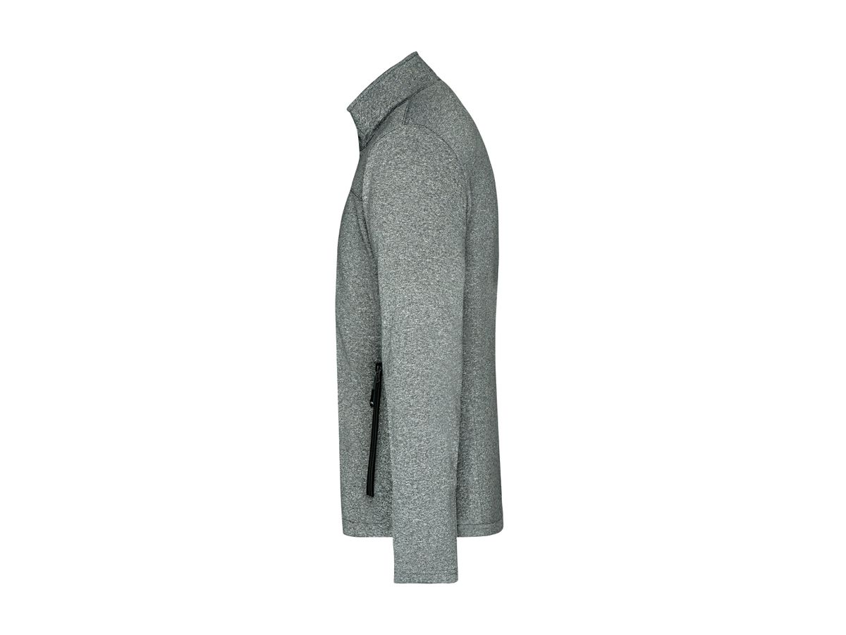 Men's Softshell Jacket JN1148 Fb. dark-melange/black, Gr. L