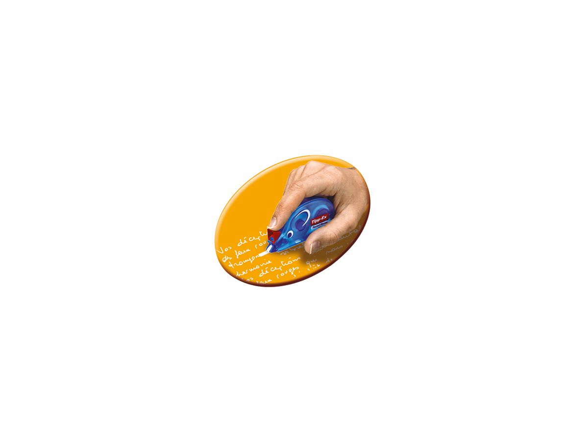 Tipp-Ex Korrekturroller Pocket Mouse 898989 4,2mmx10m weiß