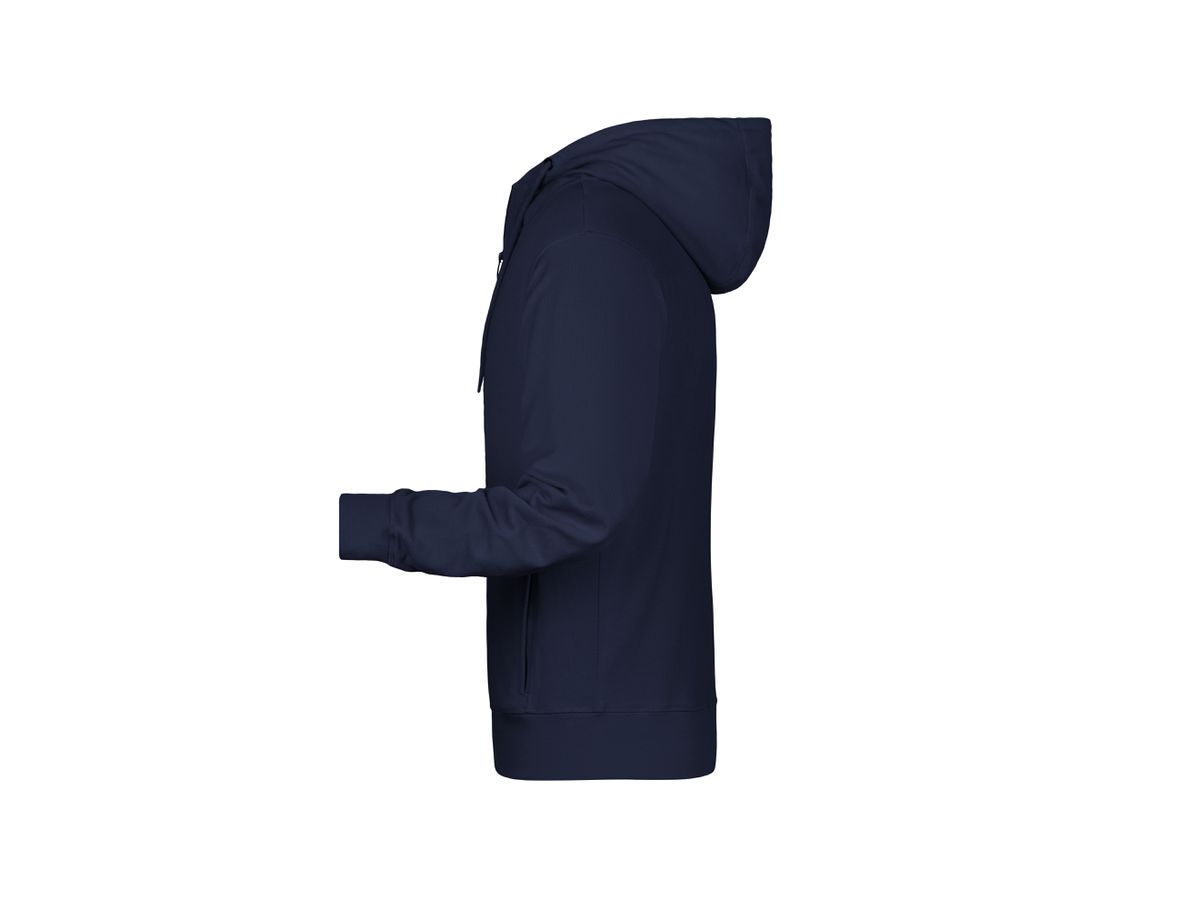JN Men's Zip Hoody 8026 navy, Größe 3XL