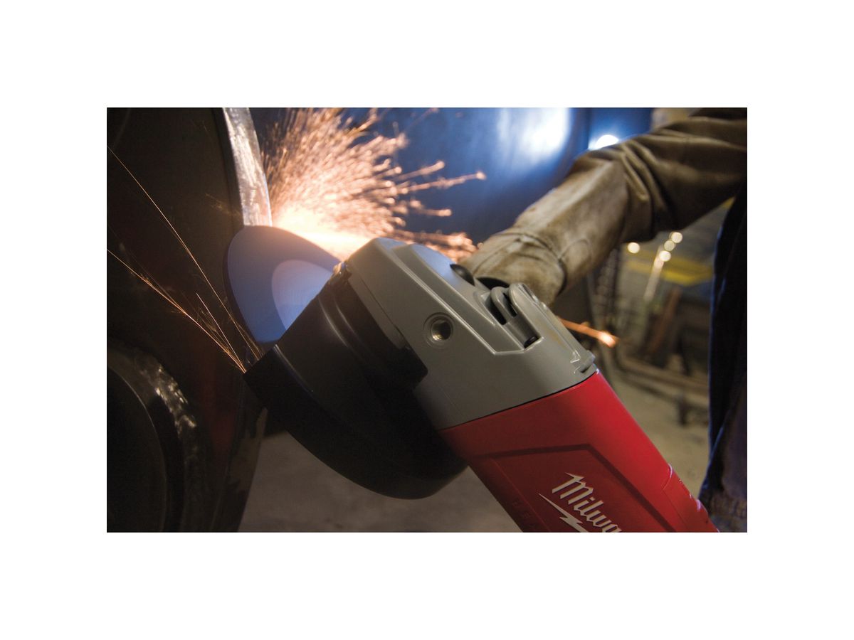 MILWAUKEE Winkelschleifer AGVM 24-230 GEX ProTector/Totmannschalt.