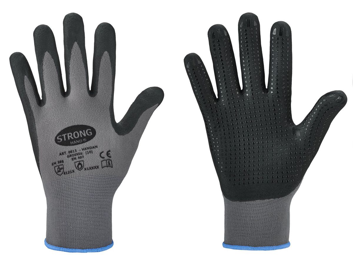 Handan Montagehandschuh Nitril+Noppen