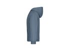 JN Hooded Sweat Junior JN047K 80%BW/20%PES, carbon, Größe M