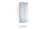 C+P Kleinfachschrank, wandhängend 1130x460x200mm, 7035, 2x9 Fächer