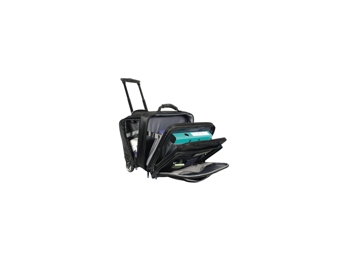 Soennecken Notebooktrolley Köln 5170 2Rollen Nylon schwarz