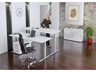 Hammerbacher Schreibtisch VXMST12/W/S 120x80cm weiß