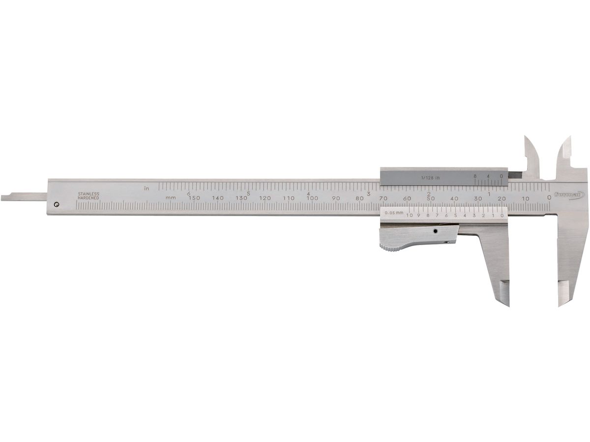 FORTIS Taschenmesschieber 150 mm links