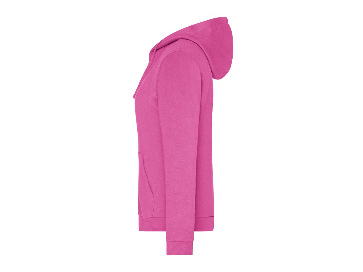 JN Promo Zip Hoody Lady JN755 80%BW/20%PES pink Gr. S