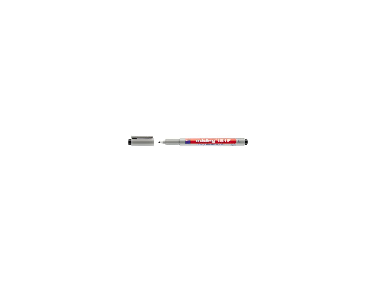edding Folienschreiber 151 F 4-151001 non-permanent schwarz