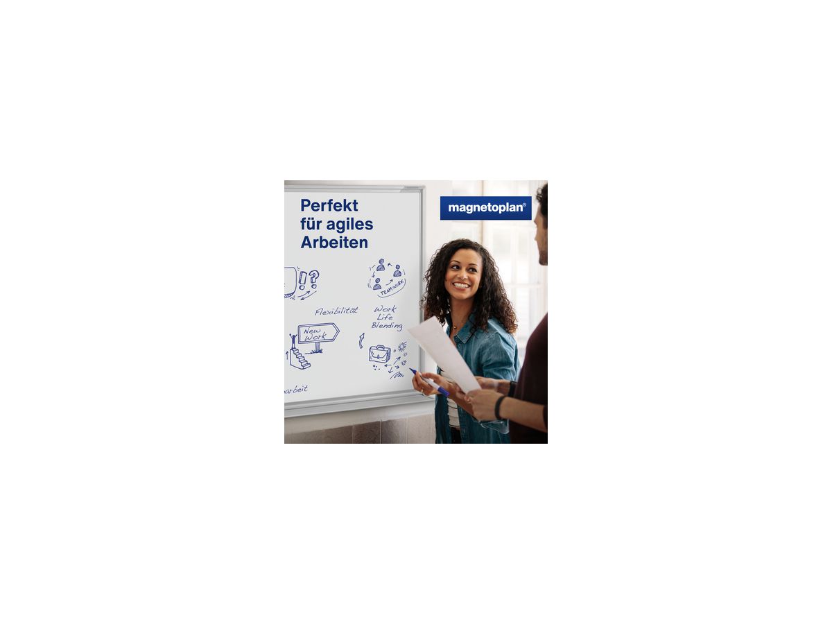 Whiteboard Standard 1200 x 900 mm