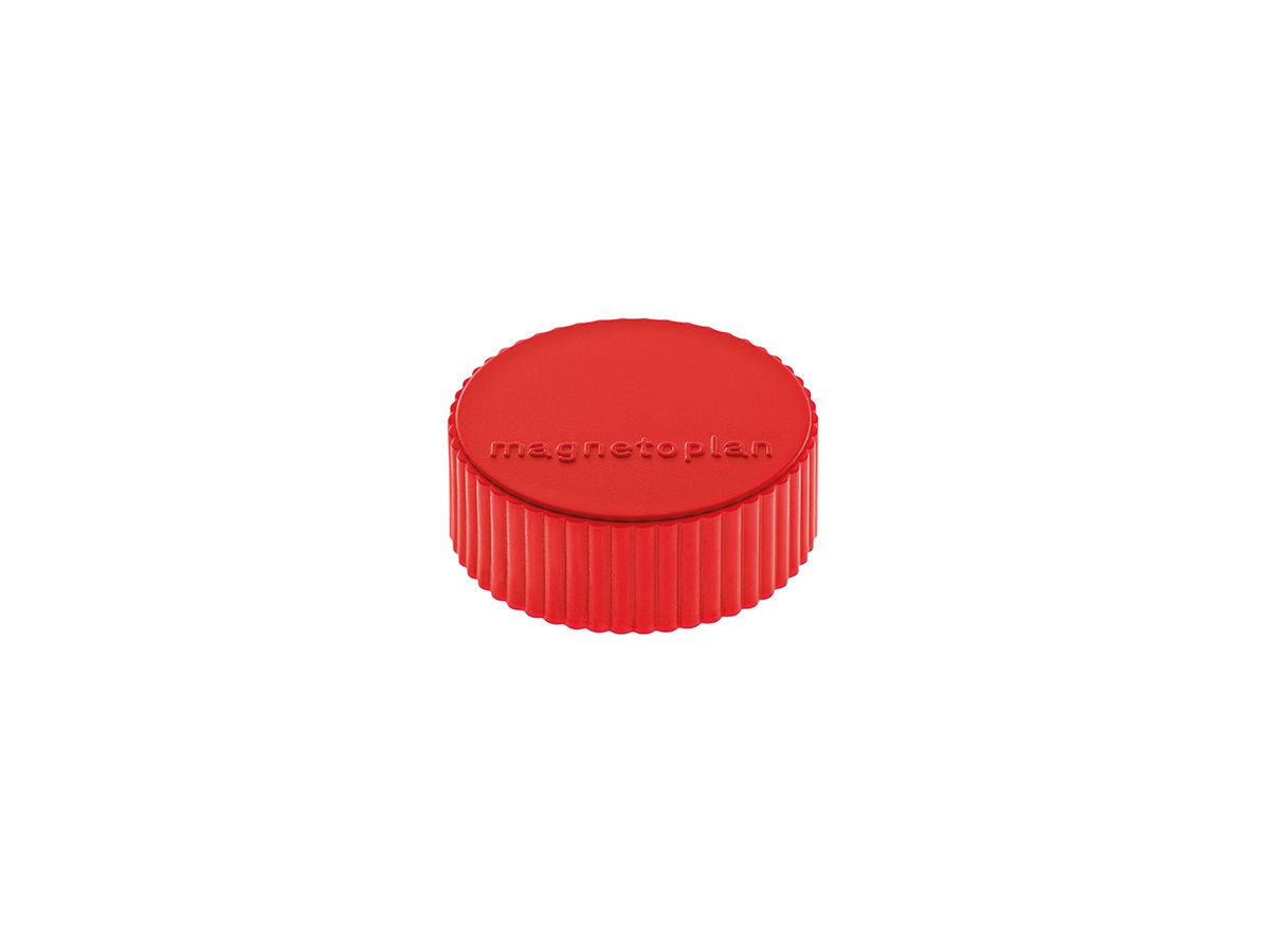 Magnet D=34mm VE=10 Haftkraft 2000 g rot