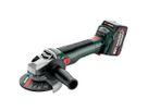 METABO Akku-Winkelschleifer W 18 LT BL 11-125, 2x18V/4,0Ah Ladeg, metaBOX 165 L