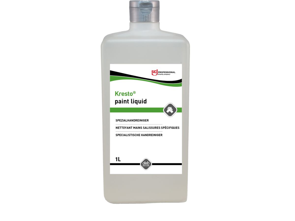 Handreiniger "Kresto paint liquid", 1L Flasche