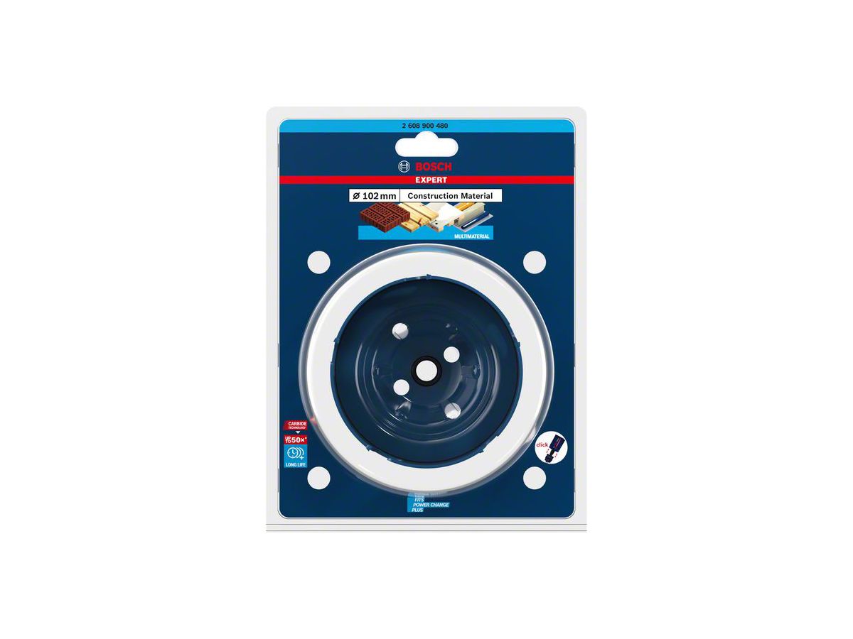 BOSCH Lochsäge EXPERT ConstructionMat 102 mm