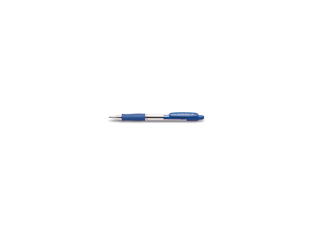PILOT Druckkugelschreiber SUPER GRIP M 2030003 0,4mm blau