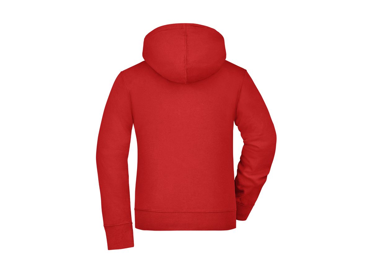 JN Ladies Hooded Jacket JN053 80%BW/20%PES, red, Größe XL