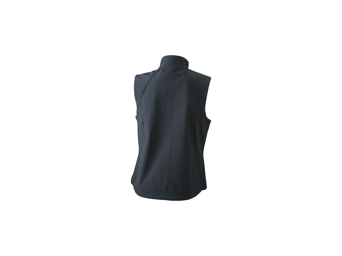 JN Ladies Softshell Vest JN1023 90%PES/10%EL, black, Größe XL