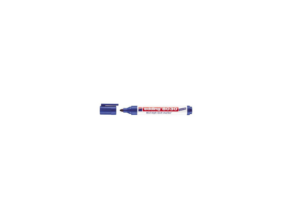 edding Marker NLS high-tech 8030 4-8030003 1,5-3mm blau
