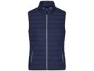 JN Ladies' Down Vest JN1137 navy/silver, Größe S