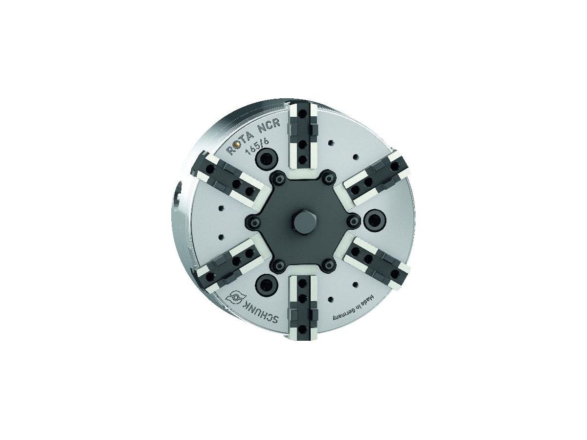 Kraftspannfutter ROTA NCR-6 165 Z140 6-Backen-Hebel-Futter zentrisch spannend