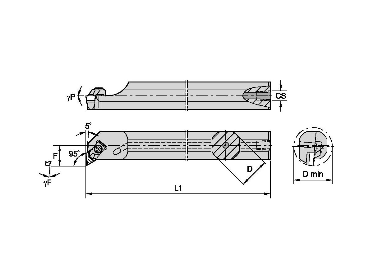 KENNAMETAL Werkzeuge mit metrischen Abme
