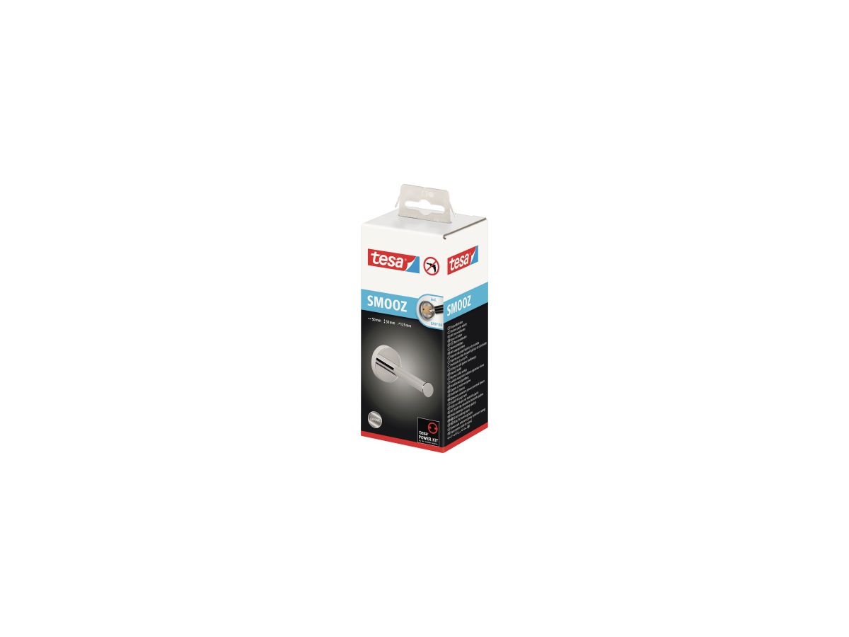 tesa WC-Ersatzrollenhalter SMOOZ 40328-00000-00