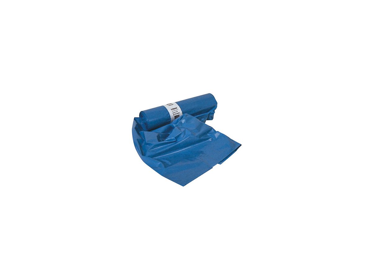 Müllsack 120l 48mic blau 25 St./Pack.