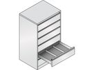 C+P Karteischrank Acurado 12936323S10000 A5 6Schübe sgr