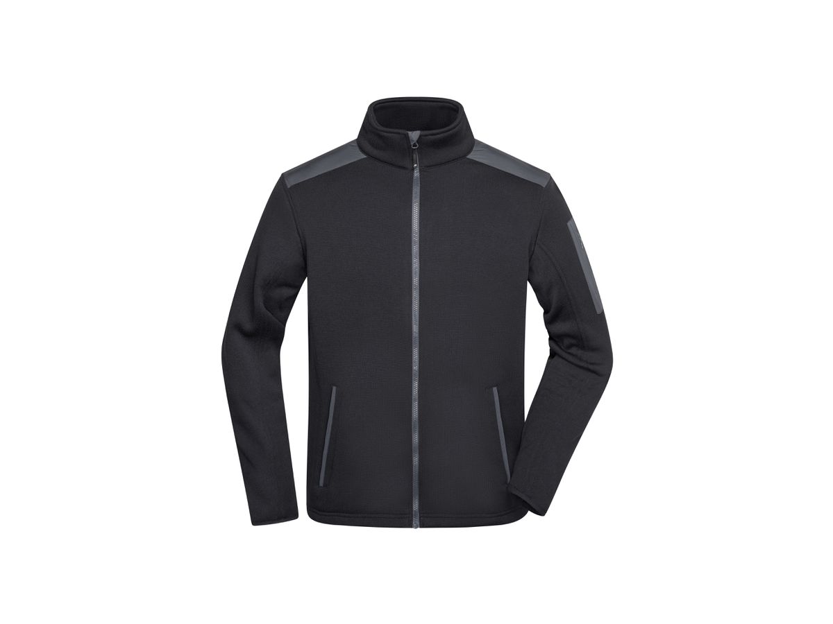 JN Mens Knitted Fleece Jacket JN591