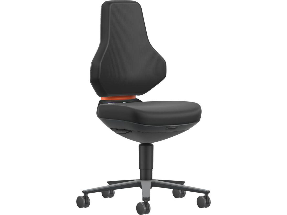 BIMOS Arbeitsstuhl Texon 2 anthrazit Sitzhöhe 450-620 mm