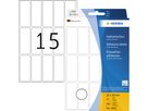 HERMA Vielzwecketikett 2410 20x50mm Papier weiß 480 St./Pack.